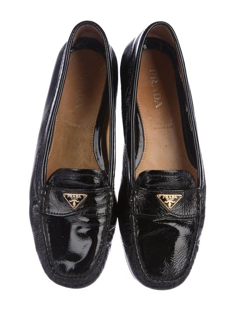 Patent Leather Loafers By Prada 